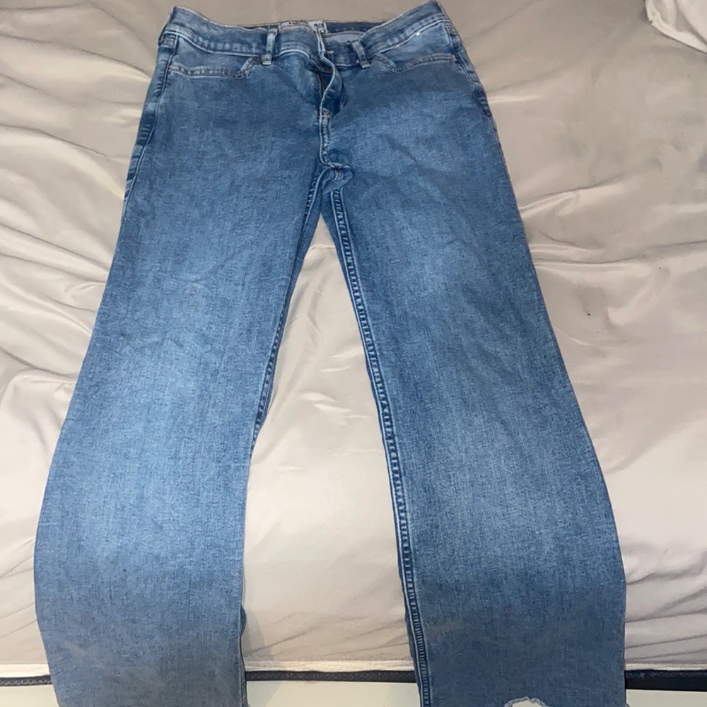 abercrombie kids low-rise flare jean size 15/16
